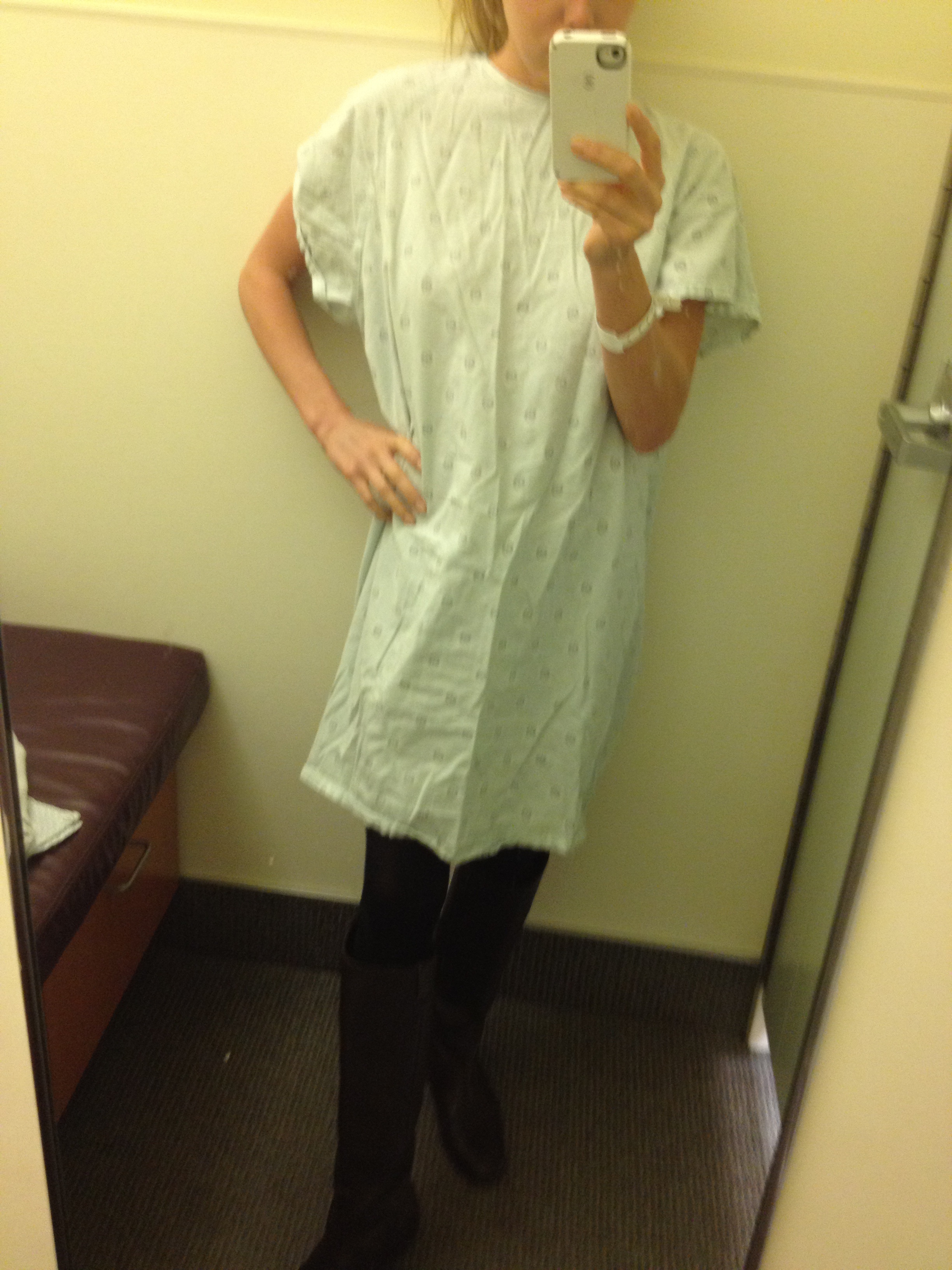 Yellow Hospital Gown Fashion dresses